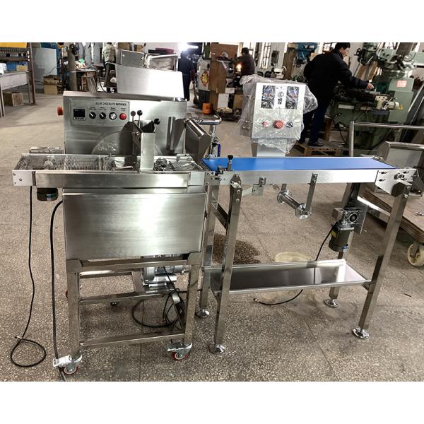 Fully Automatic 200kg H Chocolate Bar Production Line Grinding Peeler Snack