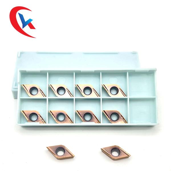 Cermeted Boring Carbide Lathe Tool Inserts CVD Coating Moving Machine Cermet Blade Tungsten Carbide Inserts