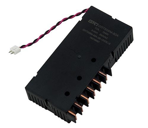 Quality AgSnO2 Auxiliary Contact Double Coil Latching Relay 80A RoHS Certificated for sale