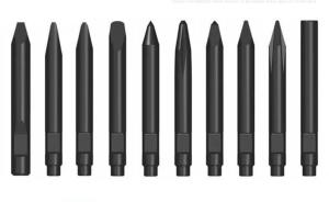 20CrMo Mining Hydraulic Excavator Breaker Chisel Moil Point Chisel