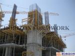 H20 Beam Climbing Formwork System Vertical Waling For Concreting Core Wall