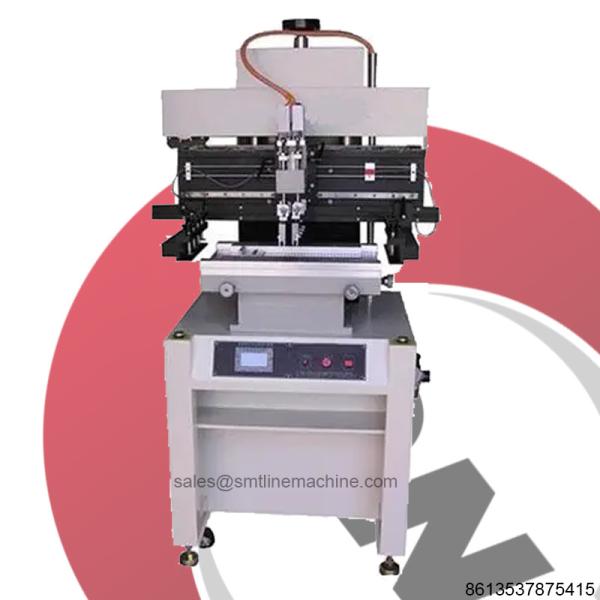 Quality Semi Auto Solder Paste SMT Stencil Printer PLC Control For Led Production Line for sale