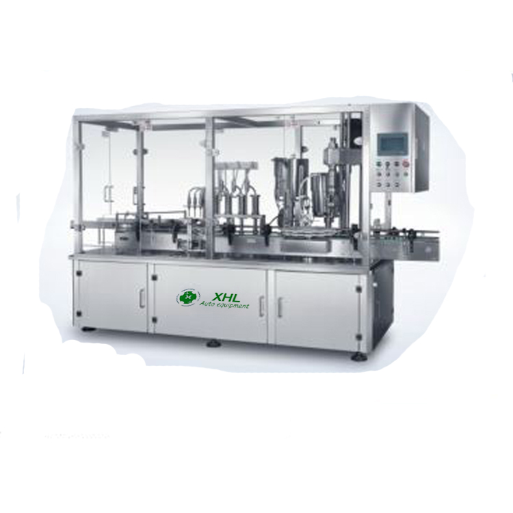 XHL-DYG4/1/1 Aseptic Large Glass Bottle Injection Filling Line