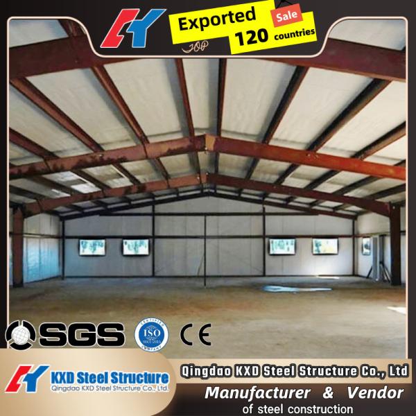 Quality Industrial Prefabricated Steel Structure Workshop Custom Modular Prefab Building for sale