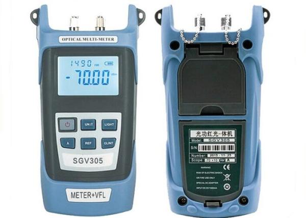 Quality Auto - Off SC / FC Visual Fault Locator , 6 Wavelength Optical Power Meter for sale