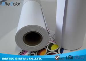 China Matte Printable PP Synthetic Paper , Polypropylene Paper Rolls For Dye Ink on sale