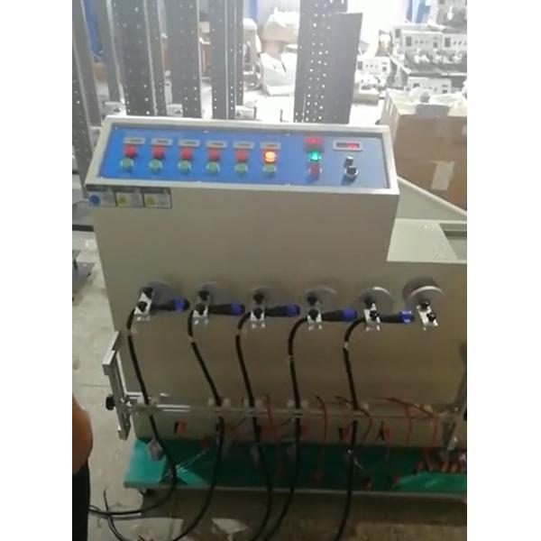 IEC884-1 360Â° Cable Plug Bend Testing Machine with 6 test stations