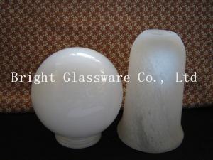 Buy cheap Frosted round glass lamp shade supply wholesale product