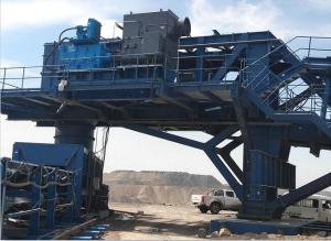 Buy cheap Crawler Mounted Transfer Conveyor For Waste Bulk Materials product