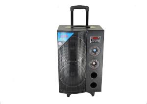 2.0 Channels Portable Trolley Bluetooth Speaker , Audio Player Speaker 8 Inch Sound Box