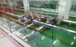 Low Noise Automatic Packaging Line PLC Control Snacks Packing Machine