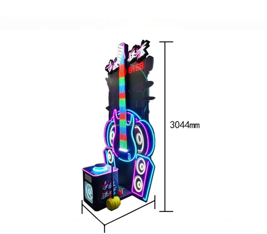 Coin Operated Boxing Punch Game Machine Arcade Punch Machine Metal Frame