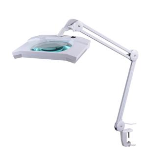 China magnifying lamp desk light LED Magnifier  rectangular lamp 5 diopter on sale