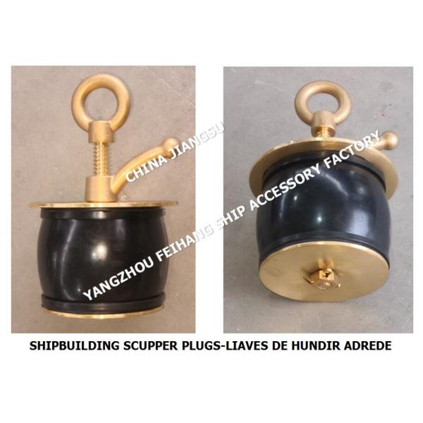 IMPA 232485 Model 50ON-100 Deck Scupper Plug, Gutter Plug Shipbuilding Scupper Plugs