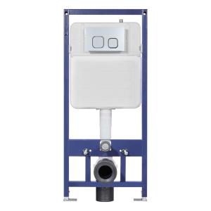 Buy cheap Rectangular Full Frame Concealed Flush Tank Modern and Efficient product
