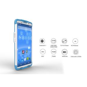 Buy cheap Touch Screen Handheld RFID Reader 2D Barcode13.56mhz USB/RS232 Interface product