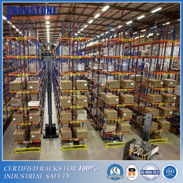 Quality Safety Very Narrow Aisle Racking System For Frequent Order Picking for sale