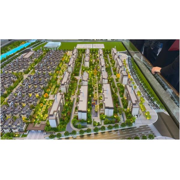 Large Community 1:150 Scale Model Residential Models Architectural