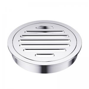 Buy cheap Round Shower Floor Drain Brass 100 * 100mm Sink Strainer Bathroom Accessories product
