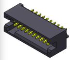 1.27mm Box Header Connector 1.0AMP For Computer Mainboard