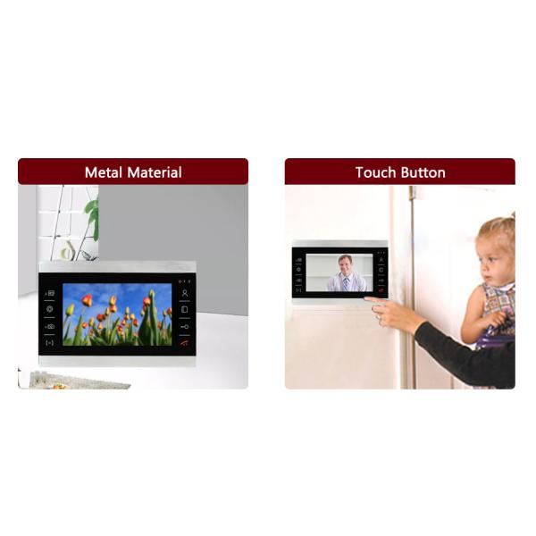 Smart Home System 10 Inch Touch Screen Metal Video Door Phone Camera Video Doorbel