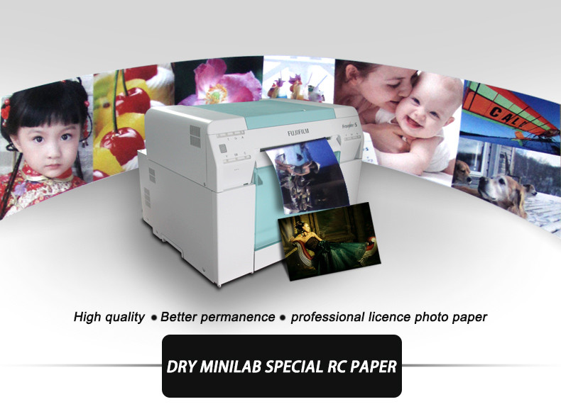 245gsm Minilab Photo Paper For Epson Printers D700 Glossy Photo Paper Rolls