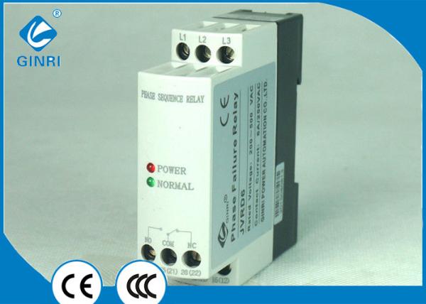 Quality Phase failure detection Three Phase Voltage Monitoring Relay 200V-500V , 50/60Hz for sale