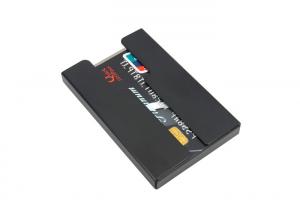 Buy cheap Open Credit Card Organizer Wallet Purse Carbon Fibre Stainless Steel Holder product