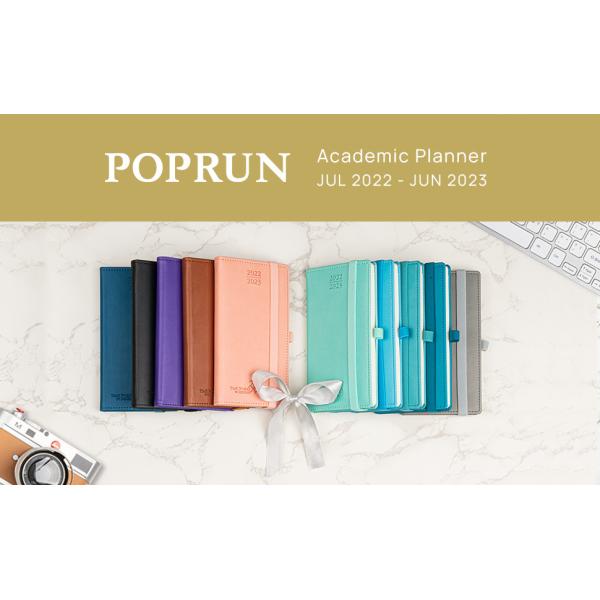 Softcover 2023 2024 Academic Planner With Hourly Schedule Monthly Tabs