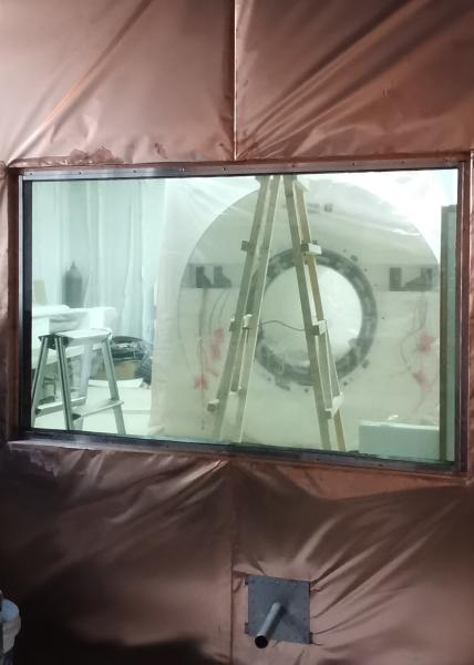 Quality 0.9 X 2.4m RF Shielded Windows Nuclear Magnetic Resonance Shielding For Mri Rooms for sale