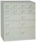 Hotel Safe Deposit Box Mechanical Password Black Dt-33 Vault Box for Hotel