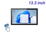 13.3-Inch Windows Touch Embedded Monitor for Retail Checkouts, Interactive