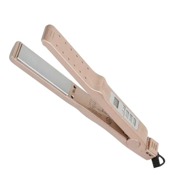 Quality 2 in 1 Travel Size Hair Straightener and Curling Iron with Safty Lock and Adjustable Temp for sale