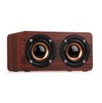 Retro Wood Bluetooth Speaker Wireless Speaker Support AUX TF Card for Smartphone
