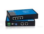 IP30 Waterproof Ethernet Device Server Low Power Consumption CE Certificated
