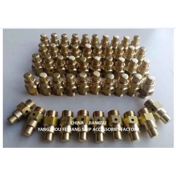 Vent Self Closing Valves for Sounding Pipe DN6, Spring loaded self closing vent valve Valve Body Material Bronze/brass