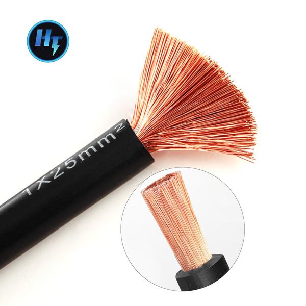 Fireproof Electric Welding Machine Cable Antiwear Nontoxic Eco Friendly