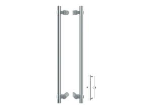 Customized Design Bathroom Glass Door Handles Ce Certificate Eco - Friendly
