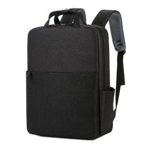 41cm Student Lap Top Ruck Sack Black Travel Backpack Rucksacks With USB Outdoor