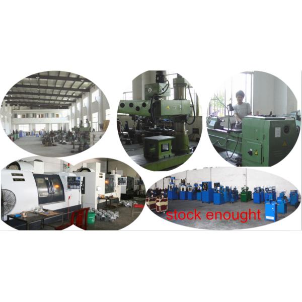 crimping die 1/8"-2" 6mm-51mm high pressure hydraulic brake hose crimping pressing machine with 12 sets free mould dies