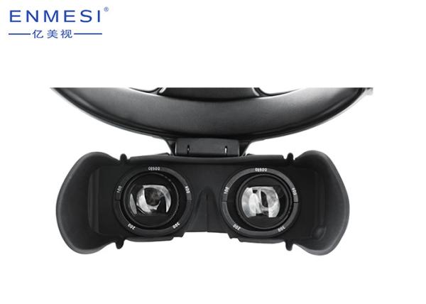 Quality 2.6" Screen 3D Helmet Head Mounted Display 500cd/m2 HD Virtual Reality for sale