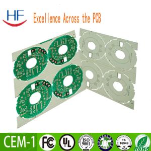 Buy cheap Quick Turn Printed Circuit Fabrication single sided PCB Assembly 1oz 4mil product