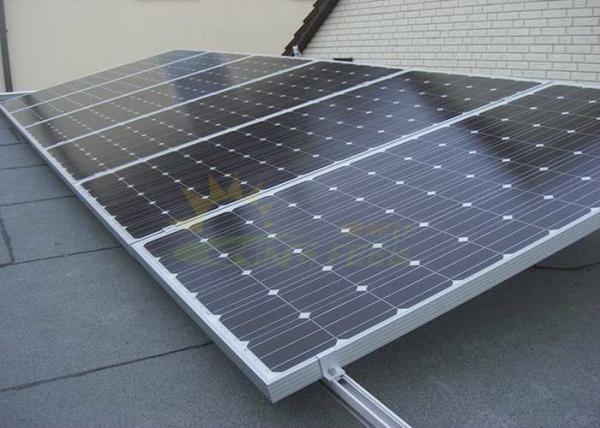 Quality Quickly Installed Rails Solar Panel Flat Roof Mounting Frame for sale