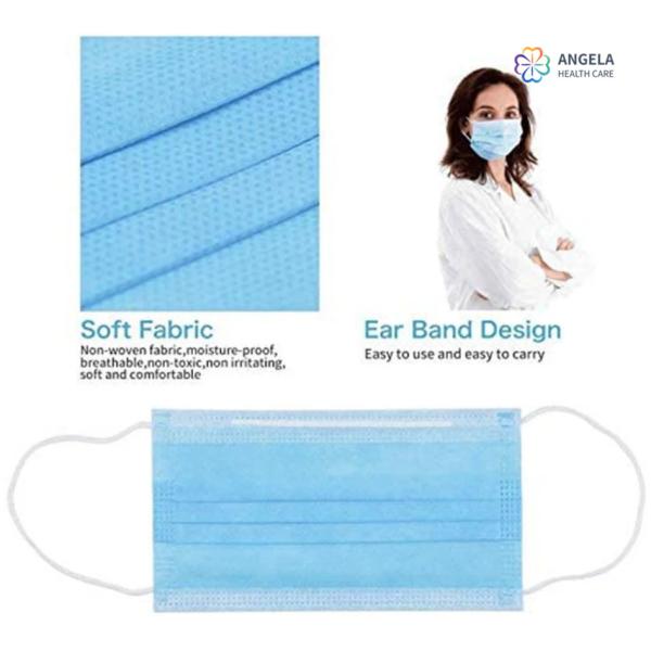 Medical Protective Disposable Face Mask Factory Certificated with Ce FDA ISO13485