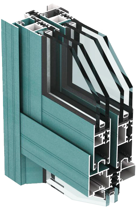 U Shape Powder Coated Aluminum Profile Silver Black Bronze Champagne Colors