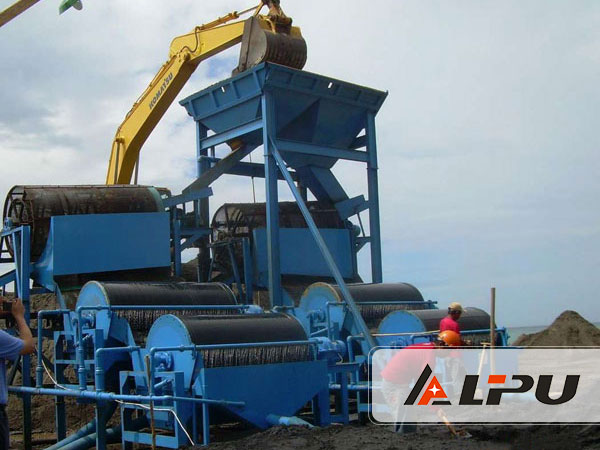 Permanent Magnetic Separator for Iron Ore Gold Ore Dressing Plant CTB Series CTB612