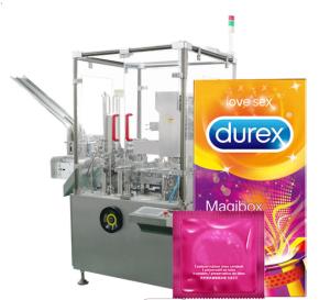 Buy cheap Mask Automatic Cartoning Machine Box Filling Condom Mask product