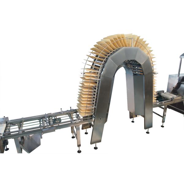 Full Automatic 27Plates 33Plates Waffle Production Line High Efficiency