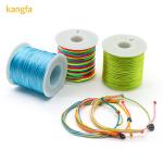 Wire Wrapped 100% Polyester Bracelet with 2023 Design and Singal Color or