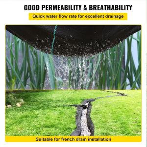 Commercial Grade Landscape Fabric, Garden Weed Barrier Fabric Heavy Duty,